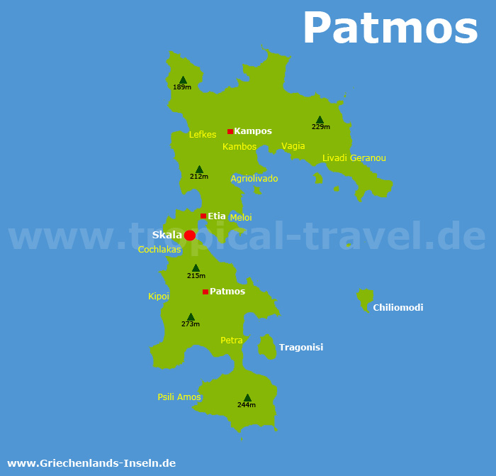 Santorini Karte
