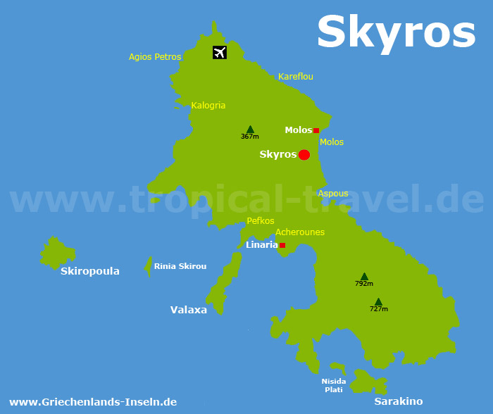 Skyros Karte